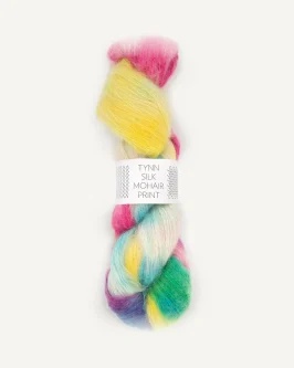 Tynn Silk Mohair Print <br>4665 Tutti Frutti