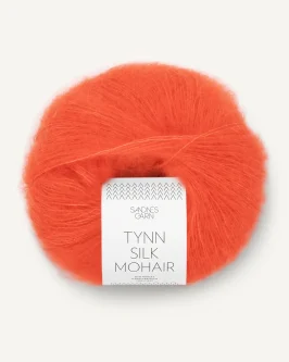 Tynn Silk Mohair <br>3818 Orange