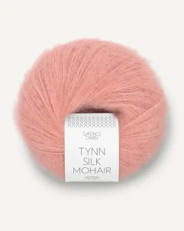 Tynn Silk Mohair <br>4033 Ferskenblomst