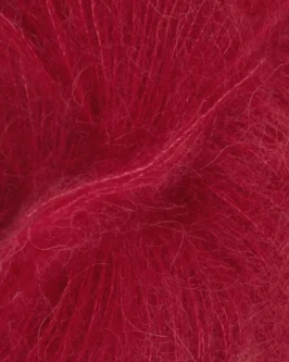 Tynn Silk Mohair <br>4236&nbsp;Dyp Rød