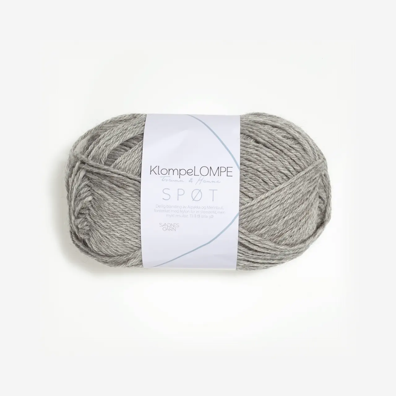 KlompeLOMPE Spøt 1042 Gråmelert