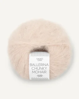 Ballerina Chunky Mohair <br>2321 Marsipan