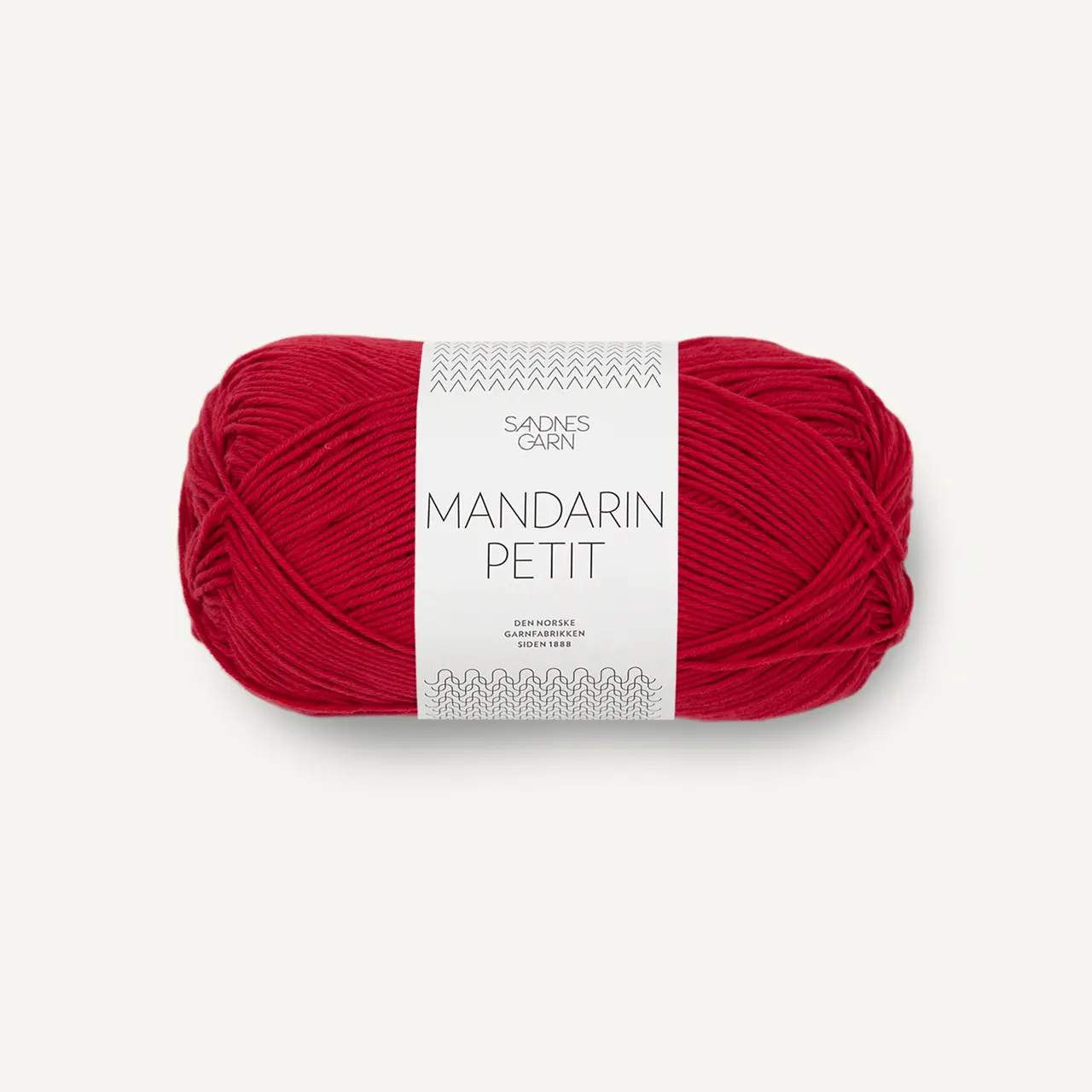 Mandarin petit 4418 Mørk Rød