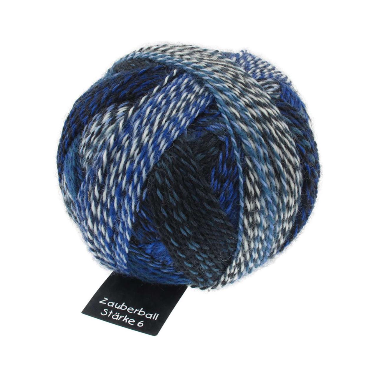 Zauberball® Stärke 6 2099 Pause In Blau